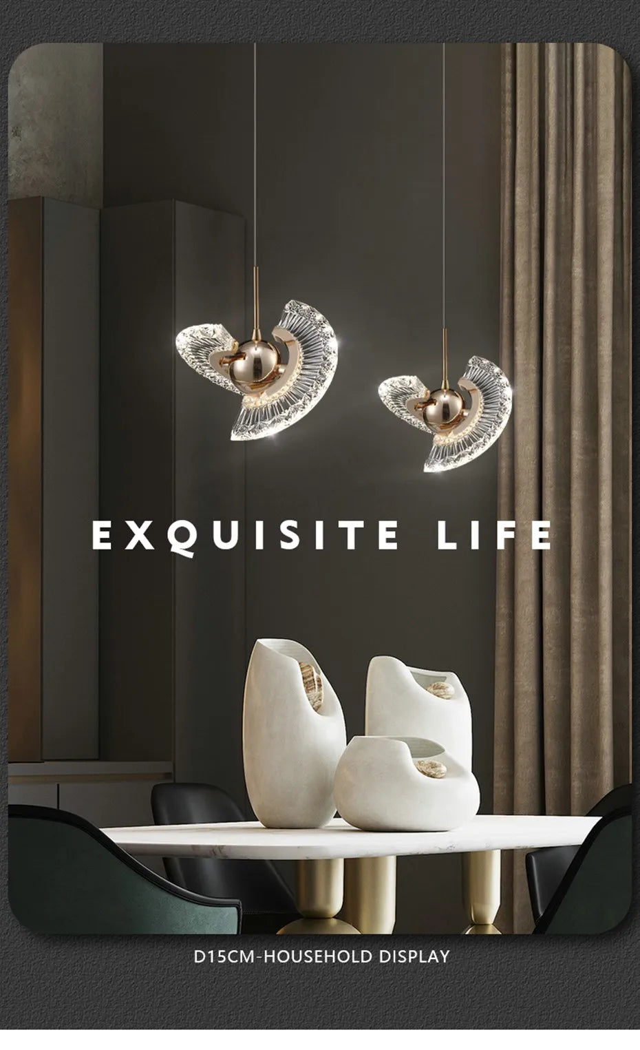 Scandi Halo Hanging Lamp