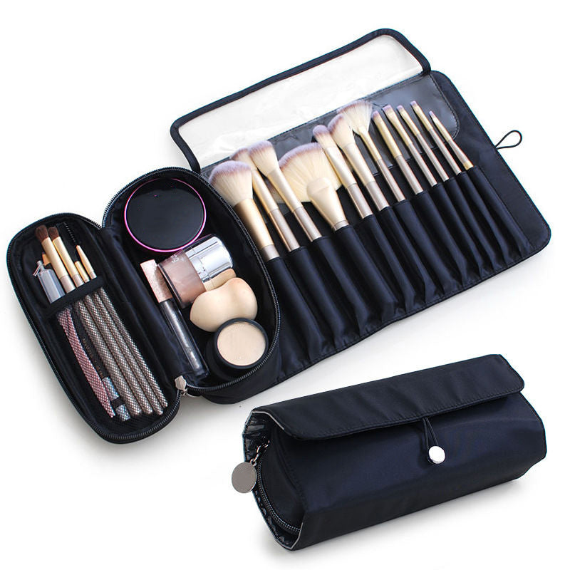 Student Glam Carry Pouch – Multi-Functional Makeup Brush Storage Case