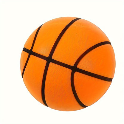 18cm Vibrant Silent Basketball - Perfect for Indoor Play, Festive Gift for Christmas, Thanksgiving Day, and Halloween Celebrations