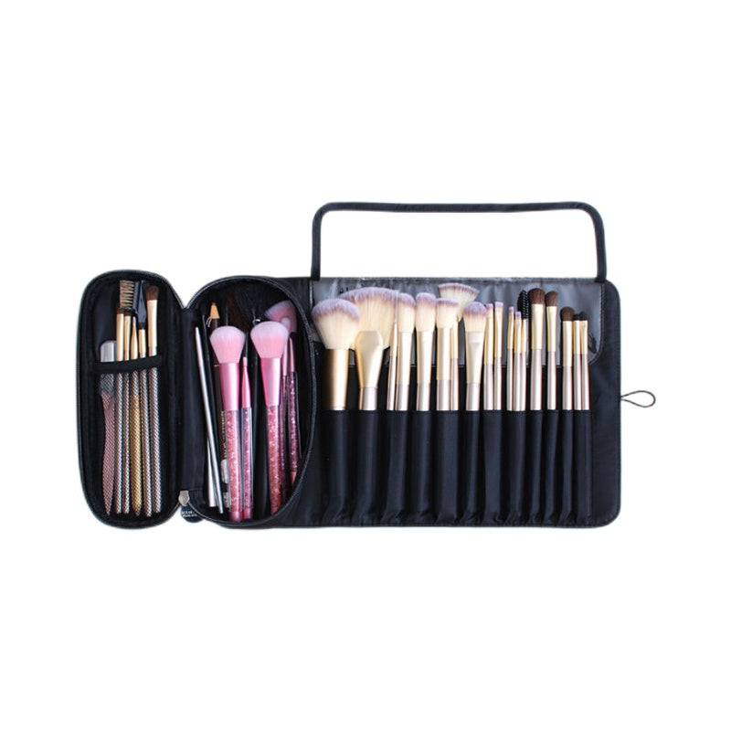 Student Glam Carry Pouch – Multi-Functional Makeup Brush Storage Case