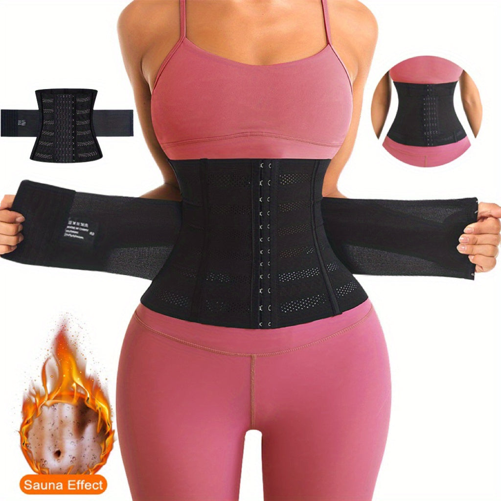 SlimWeave Adjustable Waist Shaper – Medium Control Posture Enhancer