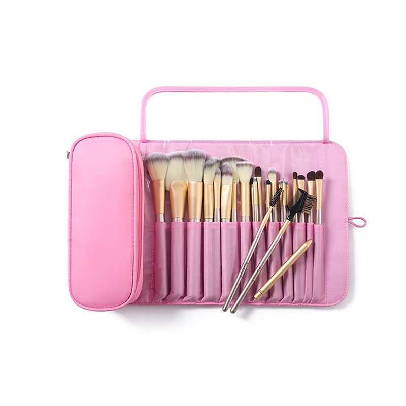 Student Glam Carry Pouch – Multi-Functional Makeup Brush Storage Case