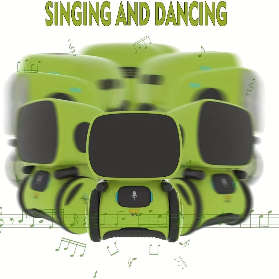 [Smart Robot] Smart Voice Interactive Robot | Halloween Dialogue Touch Mini Robot Recording Voice Changing Children's Toy Christmas