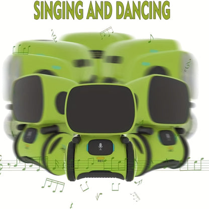 [Smart Robot] Smart Voice Interactive Robot | Halloween Dialogue Touch Mini Robot Recording Voice Changing Children's Toy Christmas