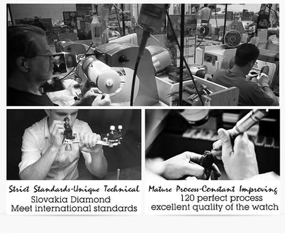 Royal Frosted Gold Diamond Timepiece