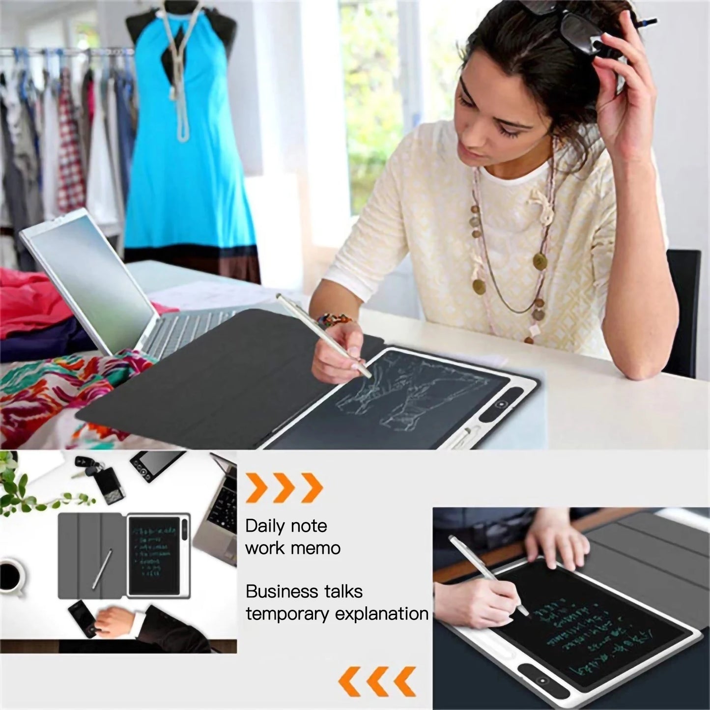 10.1SmartScribe LCD Pad – Ultra-Thin Digital Writing Tablet