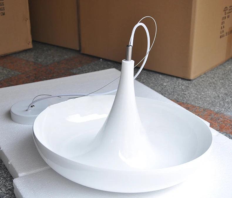 Scandi Flower Pot Loft Pendant – Bedroom & Dining Room Suspension Light