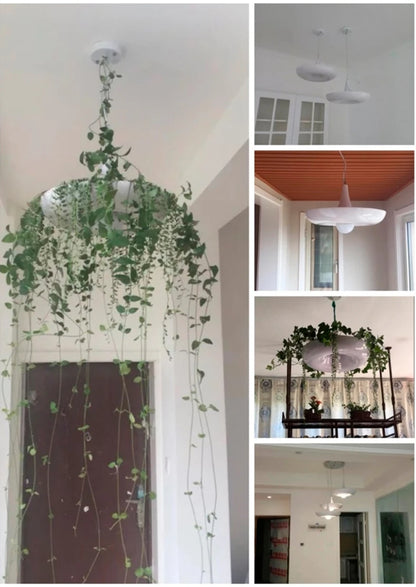 Scandi Flower Pot Loft Pendant – Bedroom & Dining Room Suspension Light