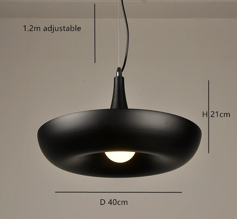 Scandi Flower Pot Loft Pendant – Bedroom & Dining Room Suspension Light