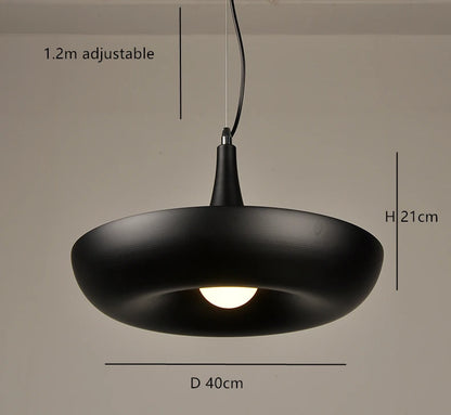 Scandi Flower Pot Loft Pendant – Bedroom & Dining Room Suspension Light