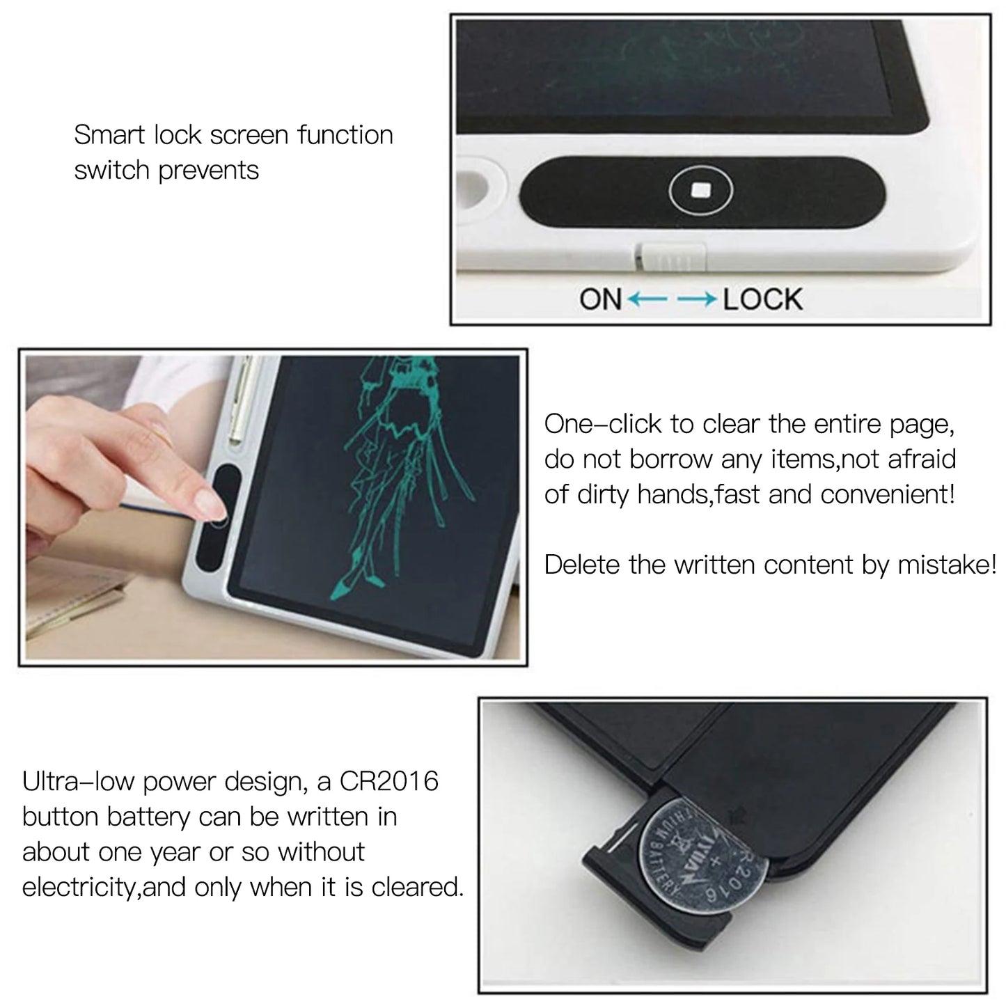 10.1SmartScribe LCD Pad – Ultra-Thin Digital Writing Tablet