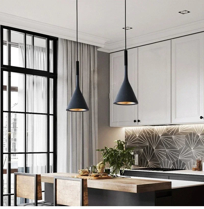 BrightHalo Contemporary Kitchen & Bedroom LED Pendant Lamp