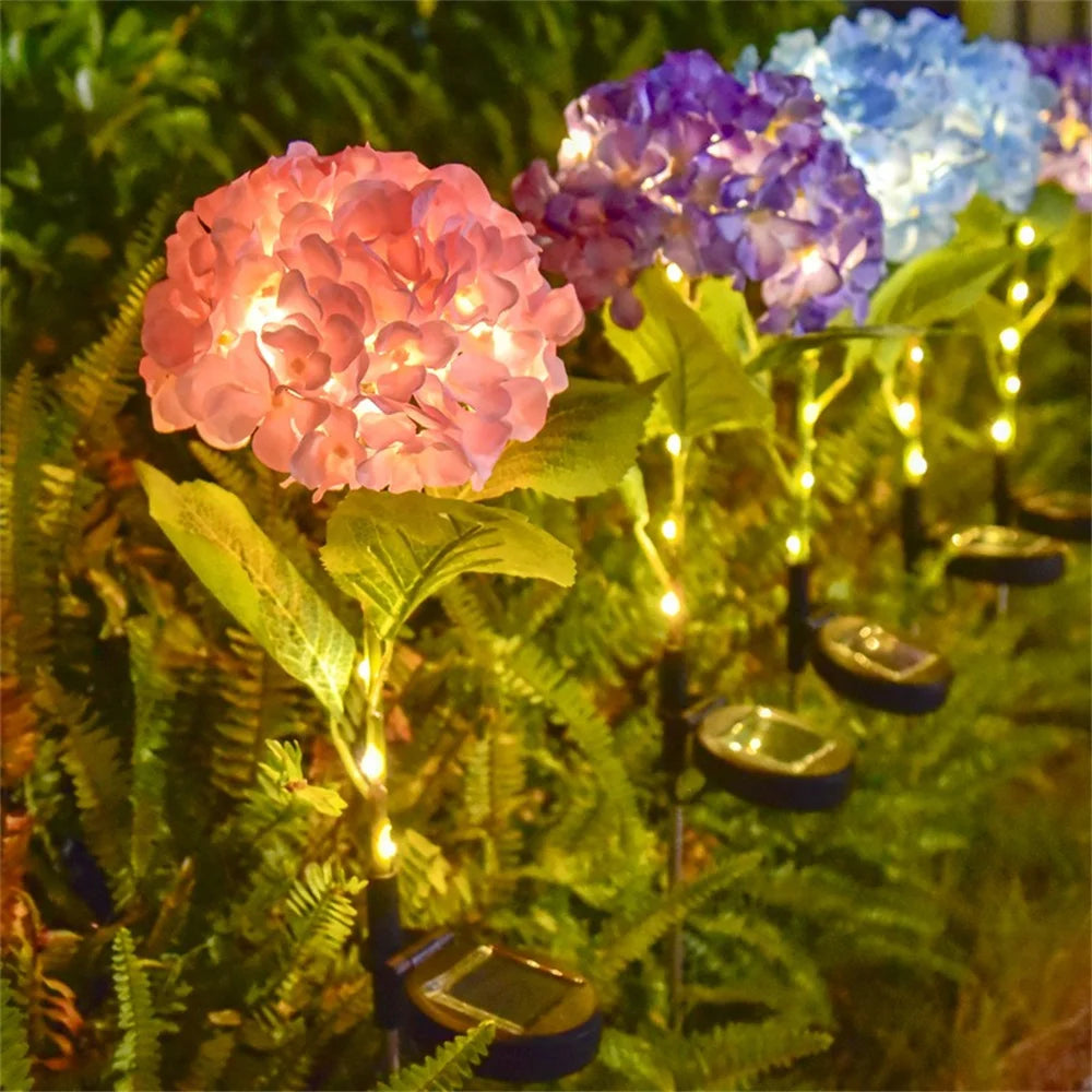 HydraGlow Solar Flower Lights – Decorative Outdoor LED Garden Lights for Pathways & Patios