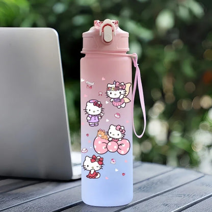 Hello Kitty Hydration Cup – 750ml Cute Sanrio Sports Water Bottle for Kids