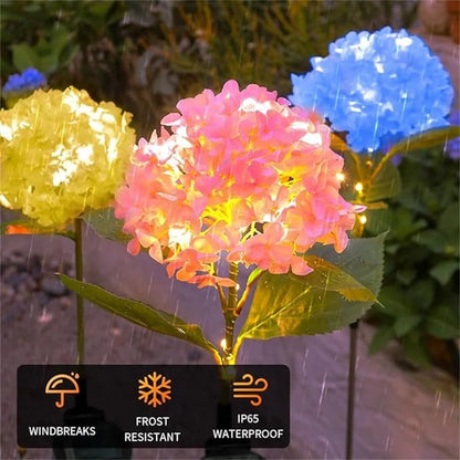 HydraGlow Solar Flower Lights – Decorative Outdoor LED Garden Lights for Pathways & Patios