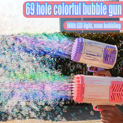 Bubble Blaster, Soap Gun, Kids Toy, Light-Up, Christmas Gift