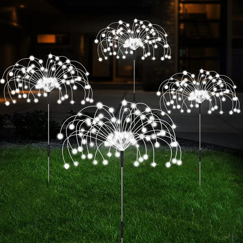 GlowBurst Solar Fairy Pathway Lamps – Waterproof LED Garden Lights for Patio, Walkway & Yard