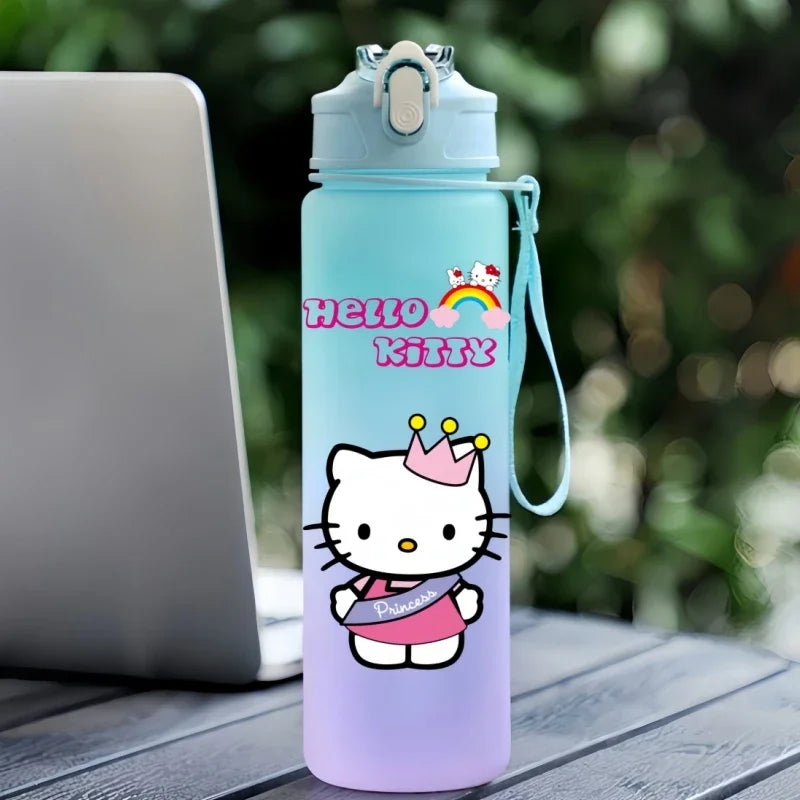 Hello Kitty Hydration Cup – 750ml Cute Sanrio Sports Water Bottle for Kids