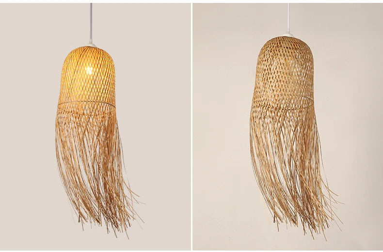 Orient Bamboo Harmony Ceiling Lamp – Zen Lounge & Bistro Lighting