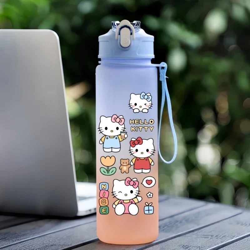 Hello Kitty Hydration Cup – 750ml Cute Sanrio Sports Water Bottle for Kids