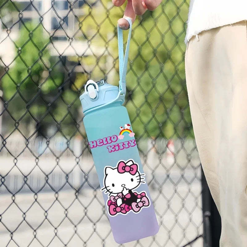 Hello Kitty Hydration Cup – 750ml Cute Sanrio Sports Water Bottle for Kids