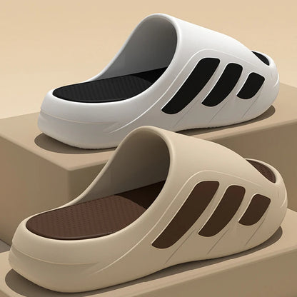 CoolStride Thick-Sole Beach Slippers for Men