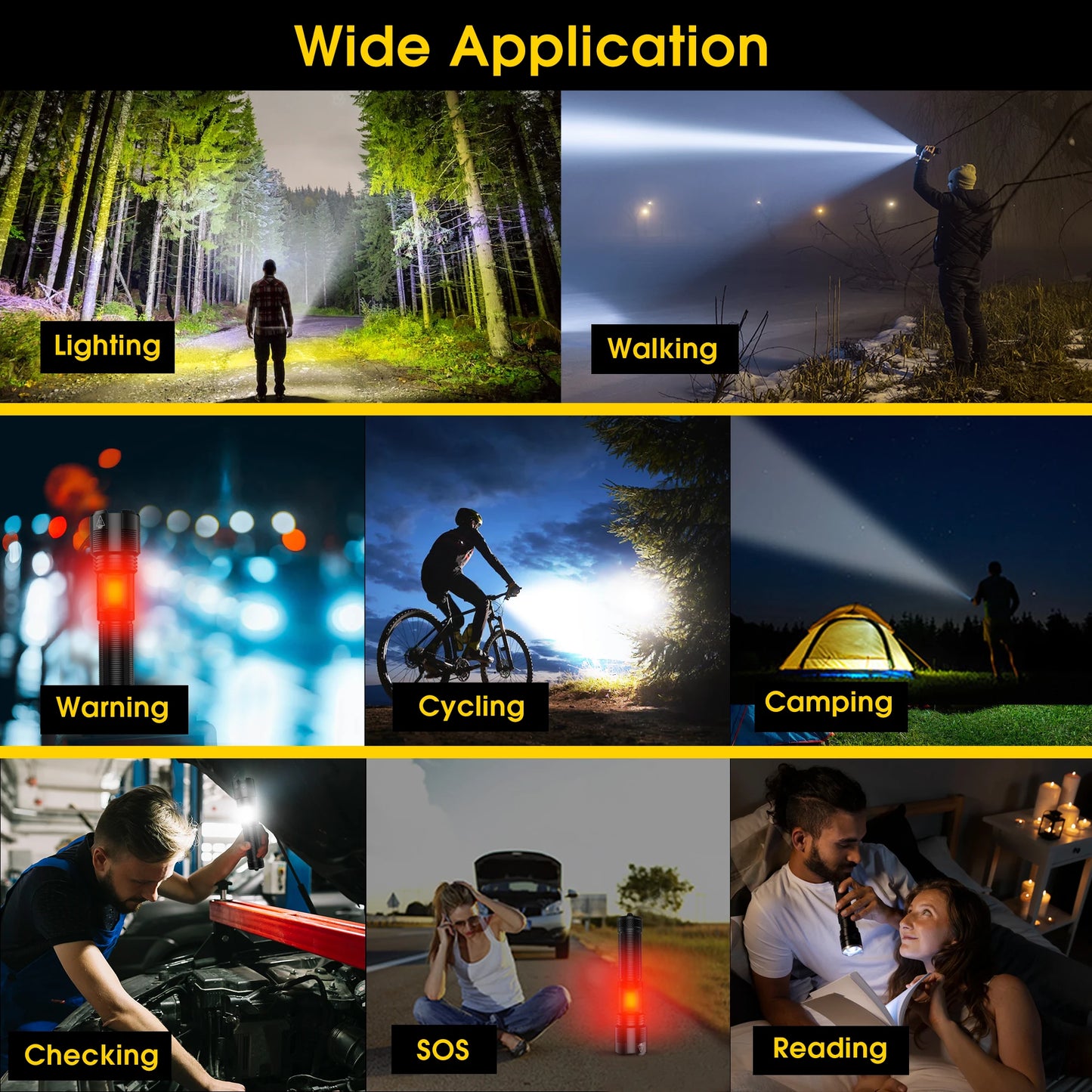 NightGuard 300W Long-Range Tactical Lantern