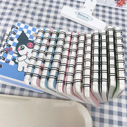 Cute Sanrio A7 Coil Notebook Pack – Kids’ Holiday Gift Set