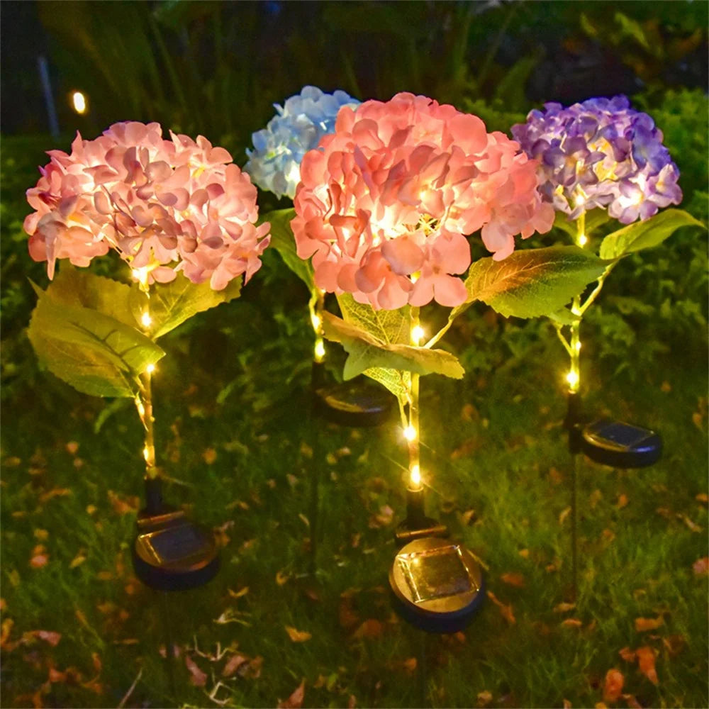 HydraGlow Solar Flower Lights – Decorative Outdoor LED Garden Lights for Pathways & Patios