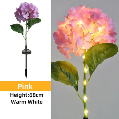 HydraGlow Solar Flower Lights – Decorative Outdoor LED Garden Lights for Pathways & Patios