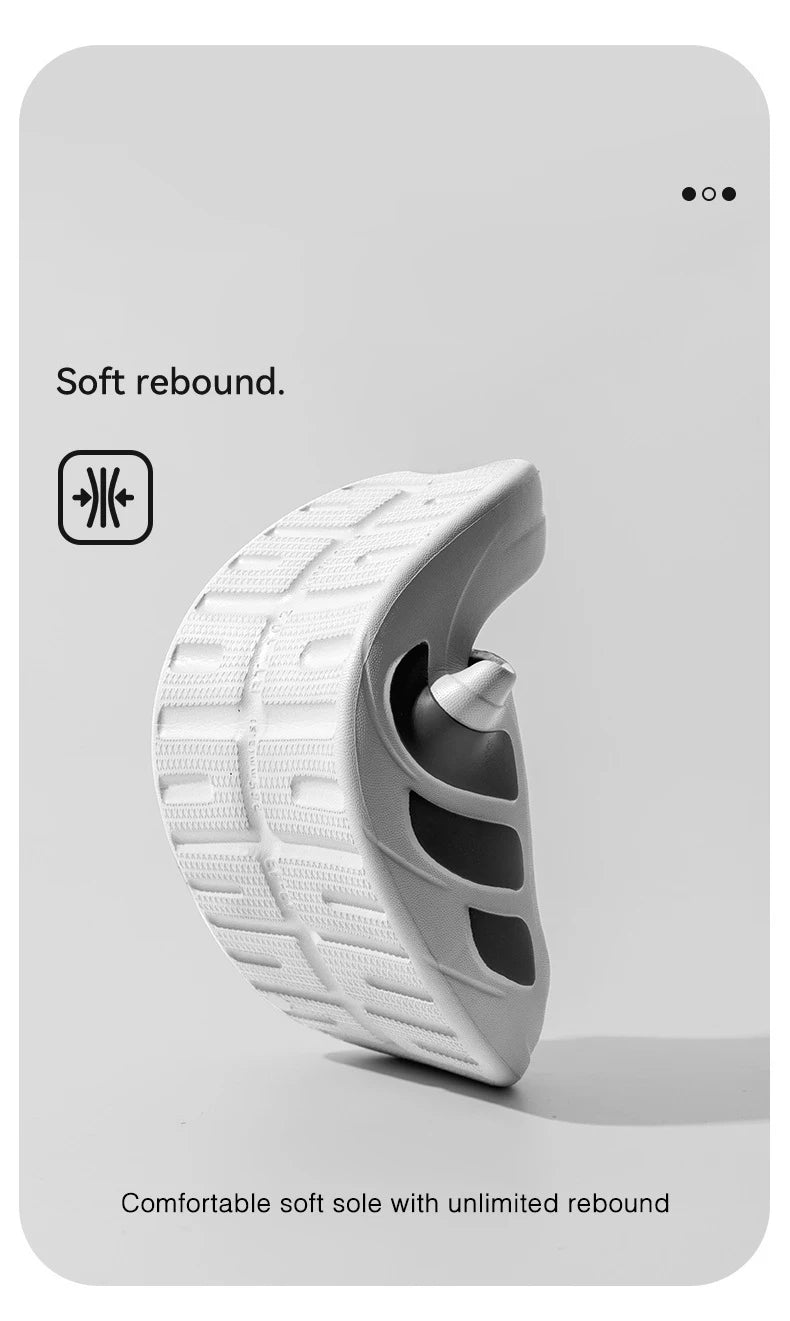 CoolStride Thick-Sole Beach Slippers for Men