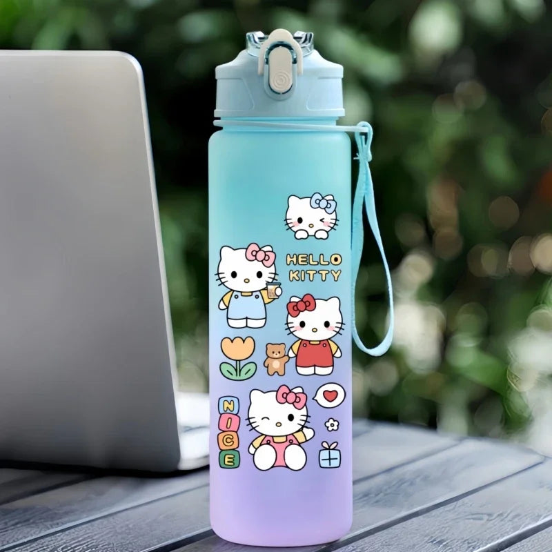 Hello Kitty Hydration Cup – 750ml Cute Sanrio Sports Water Bottle for Kids