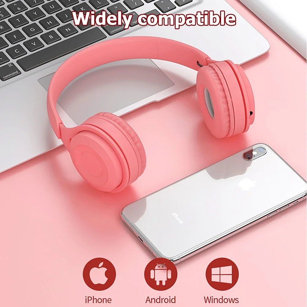 Y08 JuniorFold Over-Ear Stereo Headphones