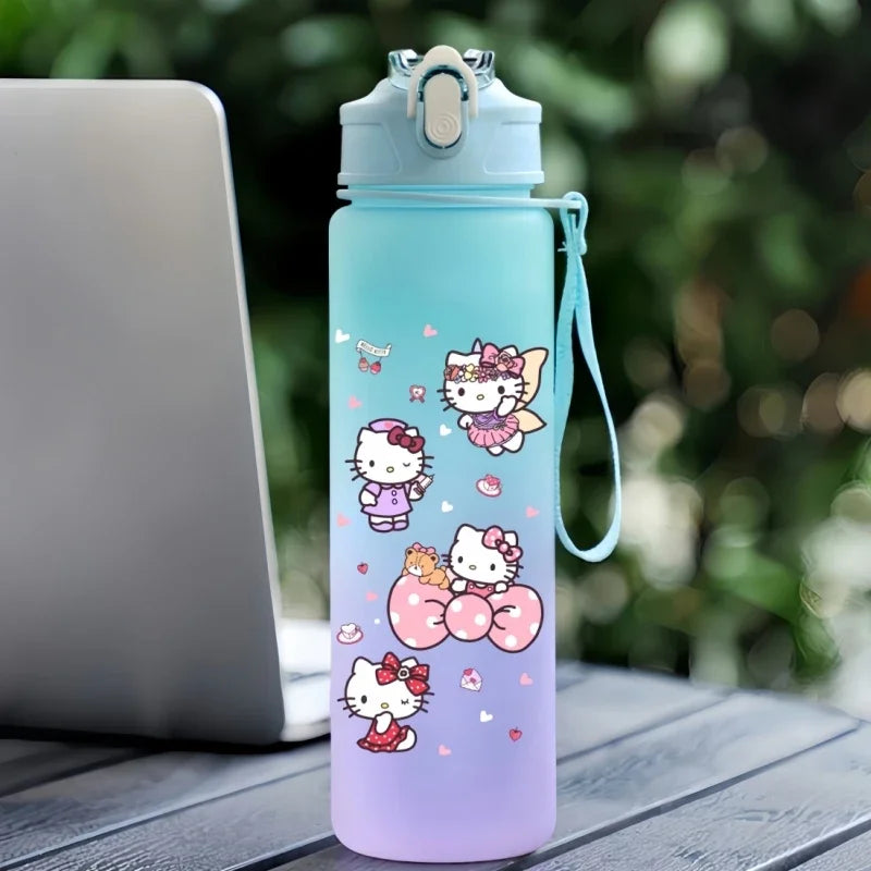 Hello Kitty Hydration Cup – 750ml Cute Sanrio Sports Water Bottle for Kids