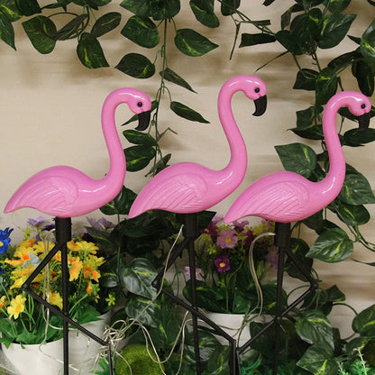 Elegant Flamingo Solar LED Light – Outdoor Waterproof Garden Pathway Ornament