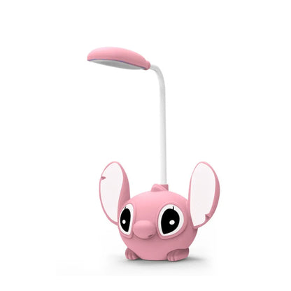 Disney Stitch LED Desk Lamp – Foldable USB Lamp & Sharpener