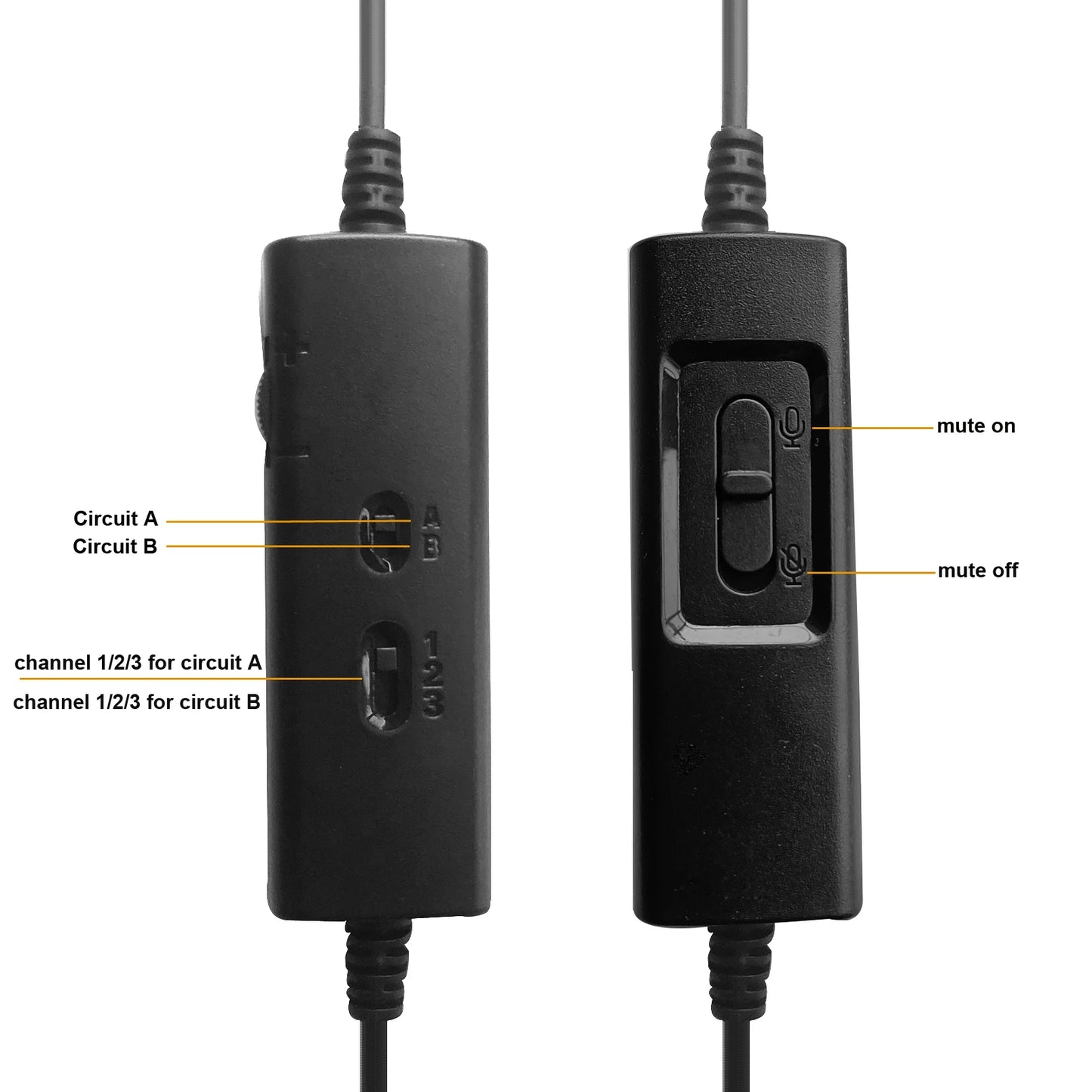 ClearLine OfficeTalk Wired Call Centre Headphones