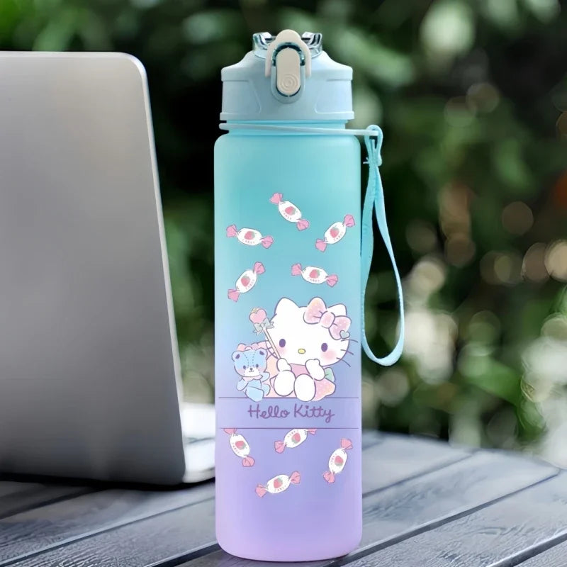 Hello Kitty Hydration Cup – 750ml Cute Sanrio Sports Water Bottle for Kids