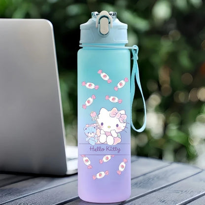 Hello Kitty Hydration Cup – 750ml Cute Sanrio Sports Water Bottle for Kids
