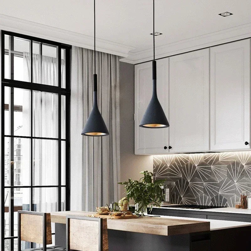 BrightHalo Contemporary Kitchen & Bedroom LED Pendant Lamp