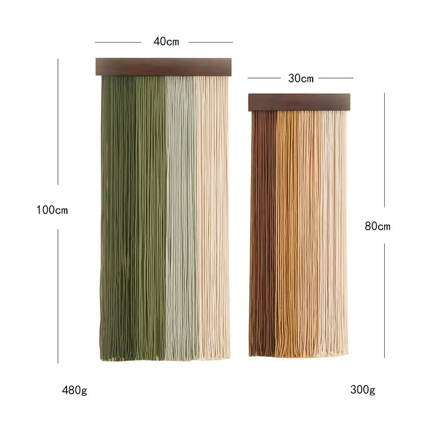 Natural Charm Macramé Shelf Set – Bohemian Wall Art for Home & Nursery