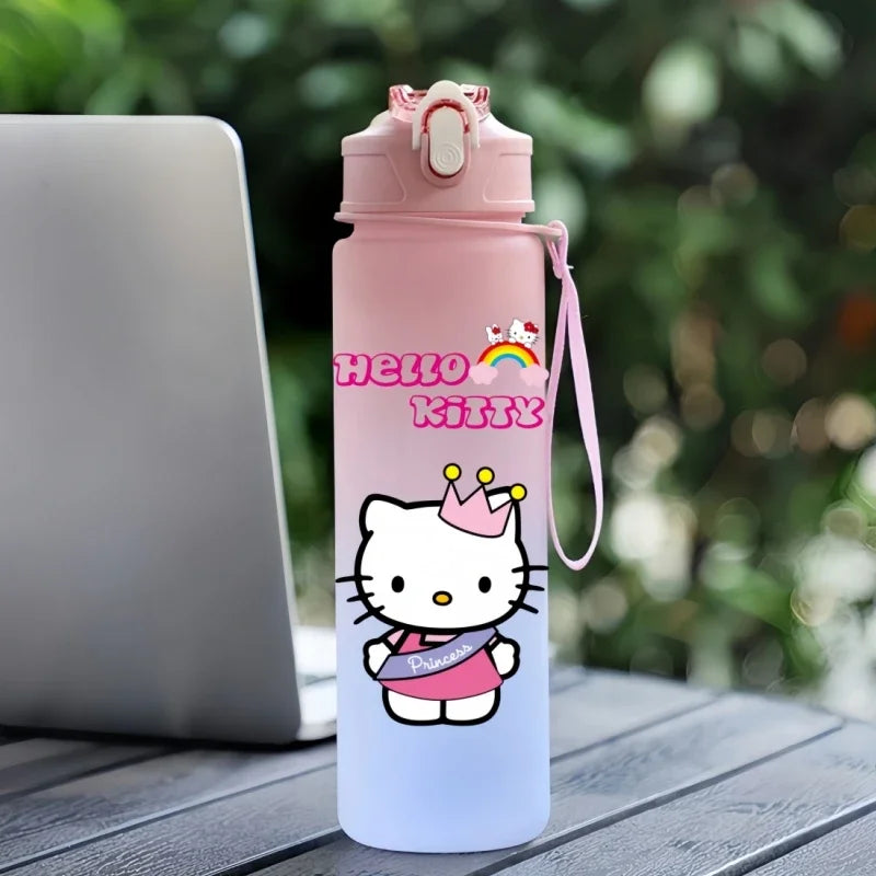 Hello Kitty Hydration Cup – 750ml Cute Sanrio Sports Water Bottle for Kids
