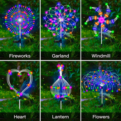 GlowBurst Solar Fairy Pathway Lamps – Waterproof LED Garden Lights for Patio, Walkway & Yard