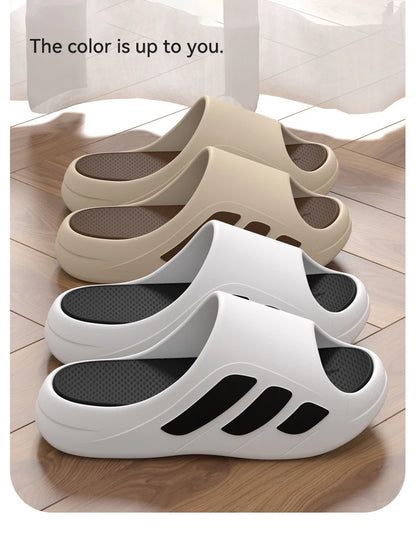 CoolStride Thick-Sole Beach Slippers for Men