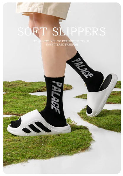 CoolStride Thick-Sole Beach Slippers for Men