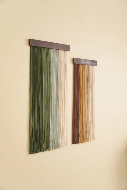 Natural Charm Macramé Shelf Set – Bohemian Wall Art for Home & Nursery