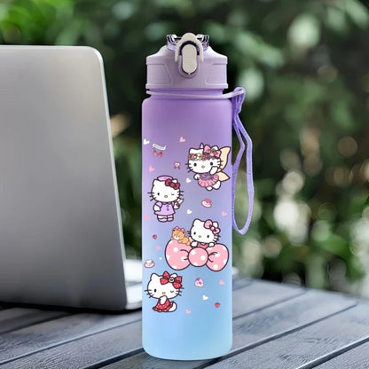 Hello Kitty Hydration Cup – 750ml Cute Sanrio Sports Water Bottle for Kids