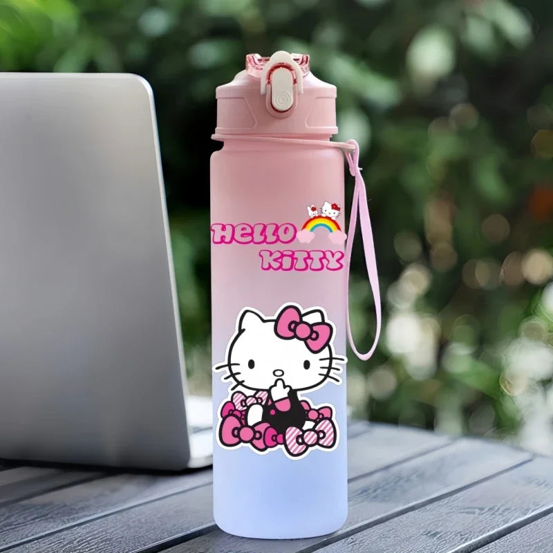 Hello Kitty Hydration Cup – 750ml Cute Sanrio Sports Water Bottle for Kids