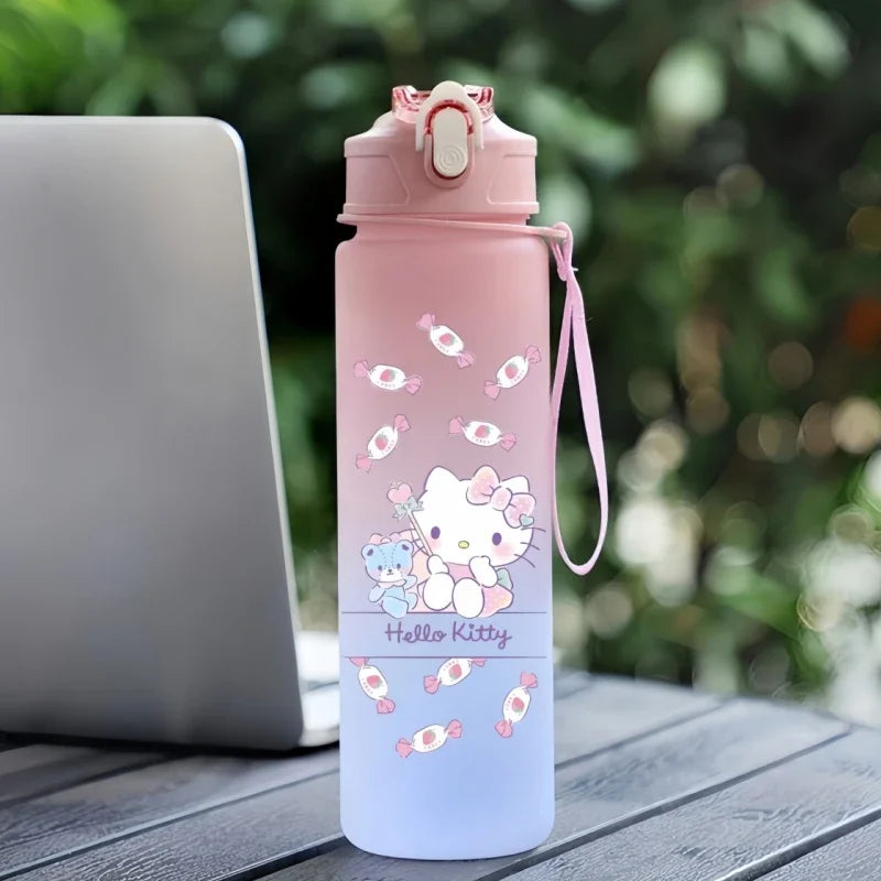 Hello Kitty Hydration Cup – 750ml Cute Sanrio Sports Water Bottle for Kids