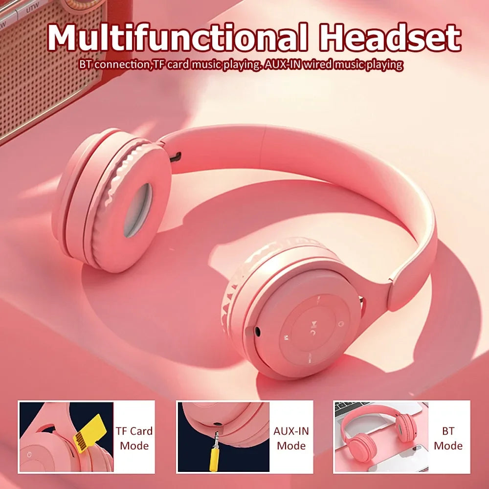 Y08 JuniorFold Over-Ear Stereo Headphones